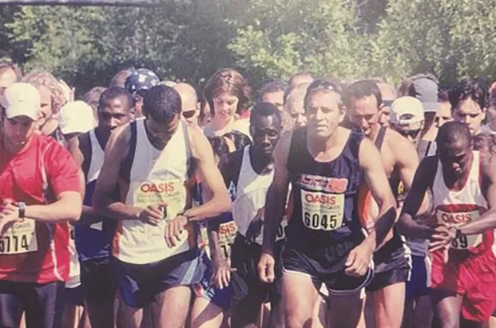 در ماراتون مونترال ۱۶ بار خط پایان را رد کردم